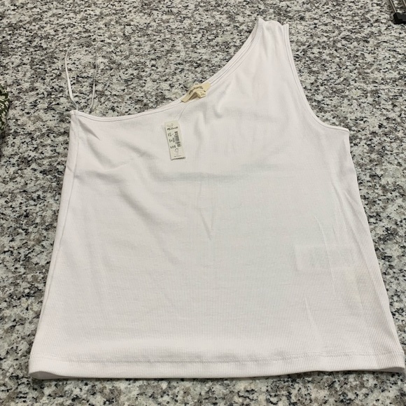NWT madewell one shoulder top - Picture 4 of 5